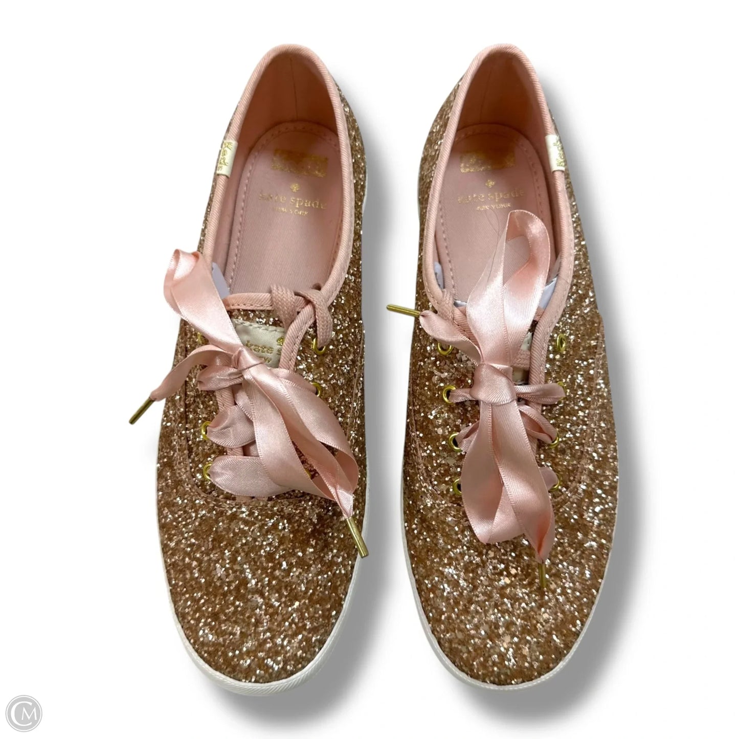 Shoes Sneakers By Keds In Gold, Size: 9.5