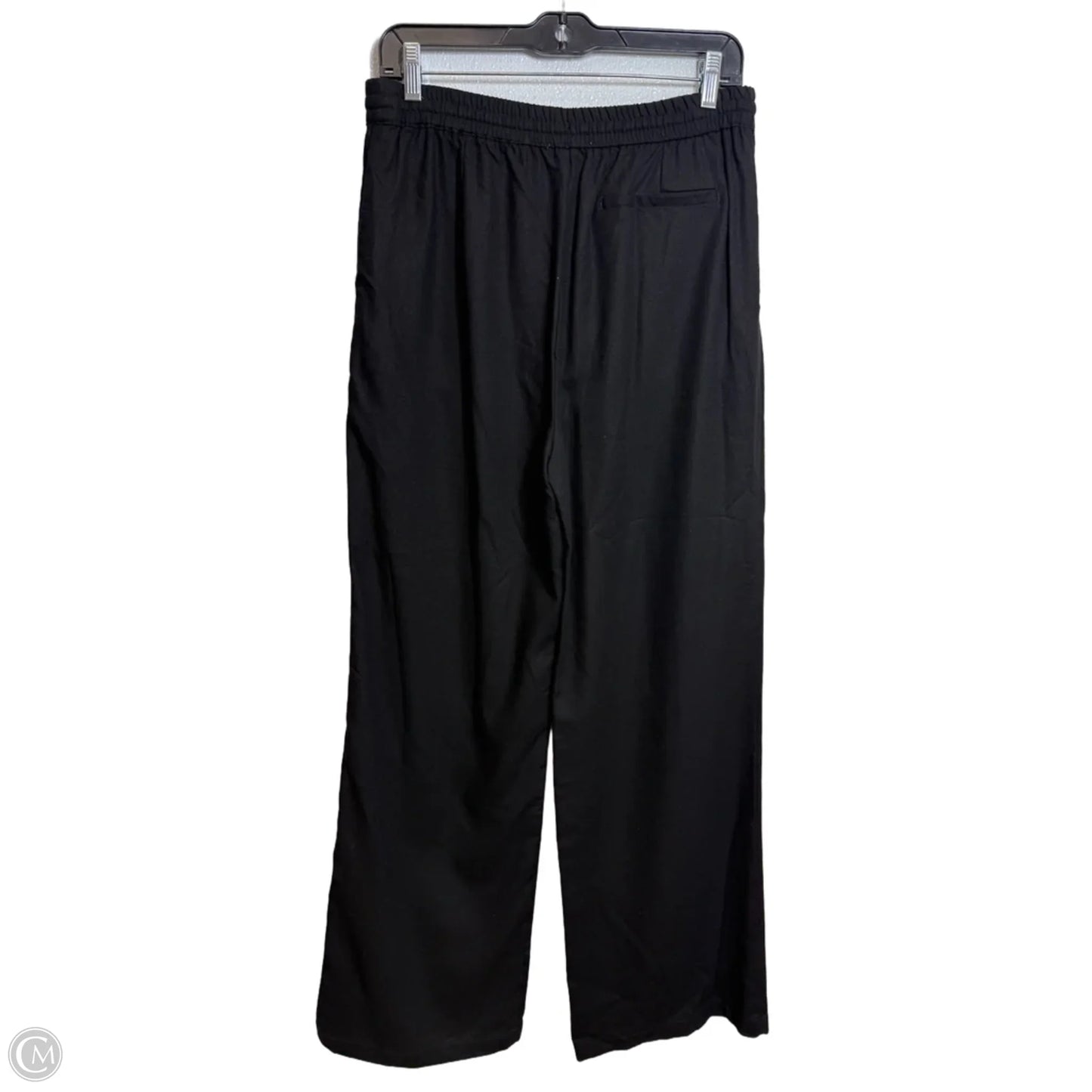 Pants Wide Leg By Love Tree In Black, Size: L