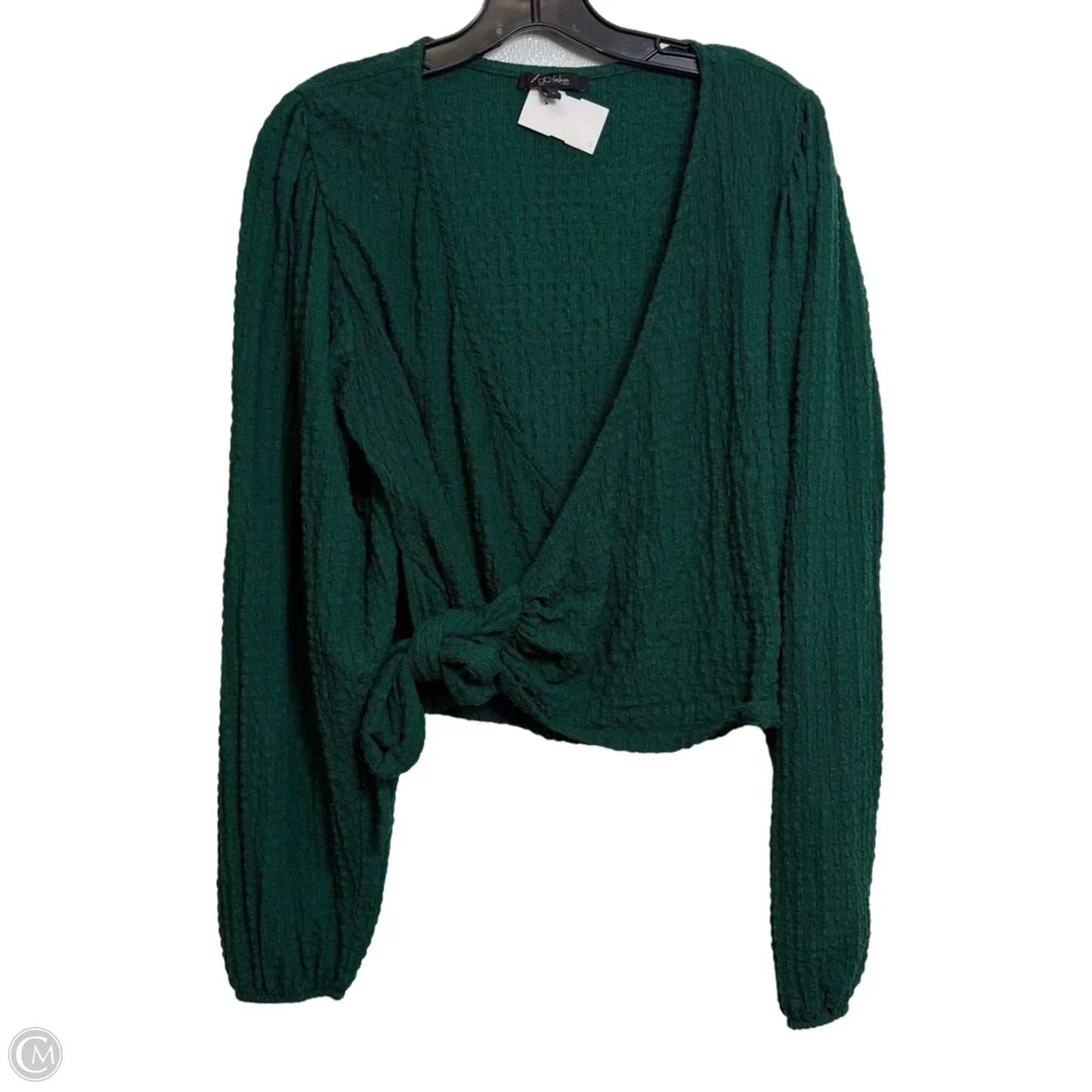 Top Long Sleeve By Clothes Mentor In Green, Size: L