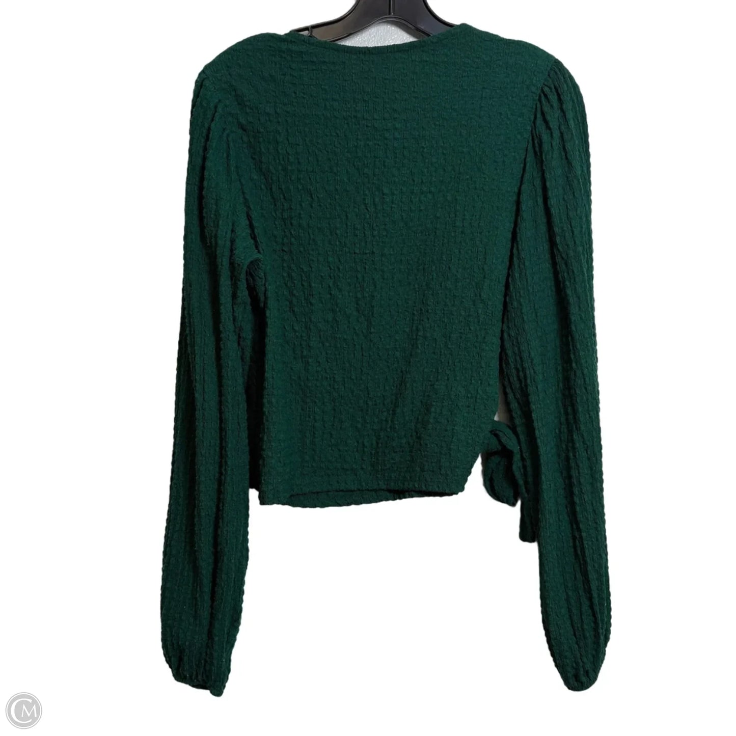 Top Long Sleeve By Clothes Mentor In Green, Size: L
