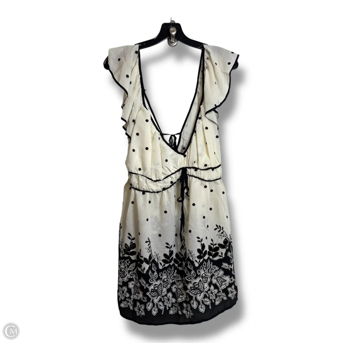 Top Sleeveless By Anthropologie In Ivory, Size: L