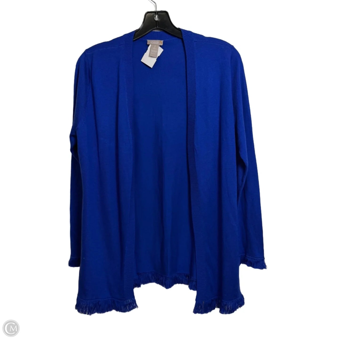 Cardigan By Chicos In Blue, Size: S