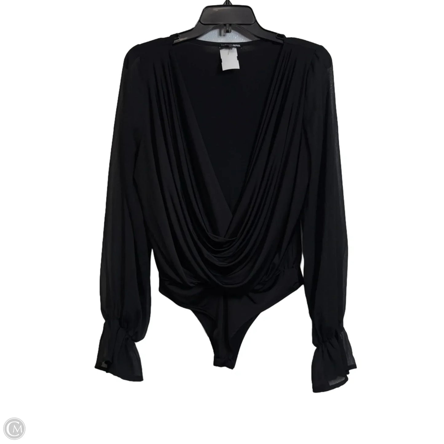 Bodysuit By Fashion Nova In Black, Size: L