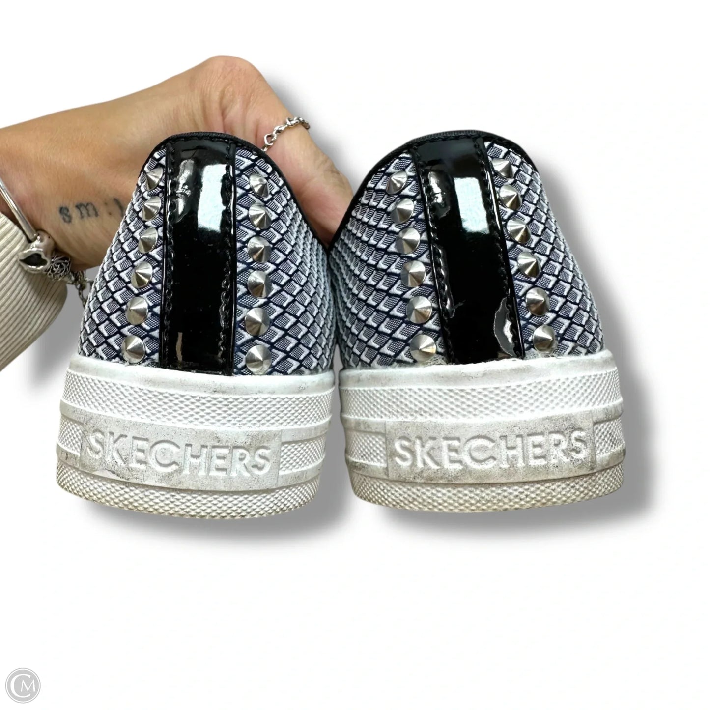 Shoes Flats By Skechers In Blue, Size: 8