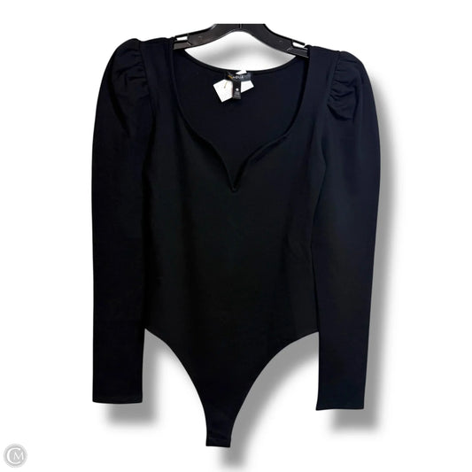 Top Long Sleeve By Aqua In Black, Size: S