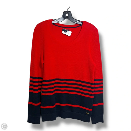 Sweater By Tommy Hilfiger In Red, Size: M
