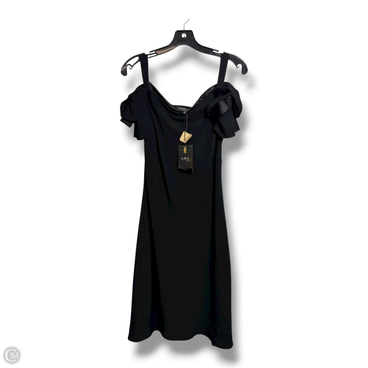 Dress Party Midi By Abs In Black, Size: 8