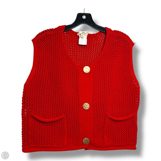 Vest Other By Entro In Red, Size: L