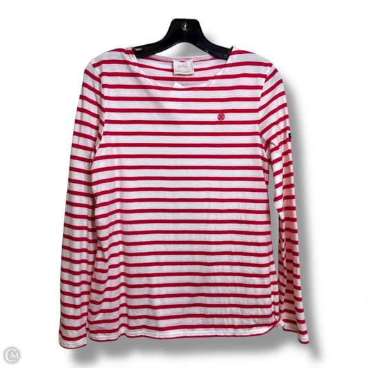 Top Long Sleeve Designer By Lilly Pulitzer In Striped Pattern, Size: M