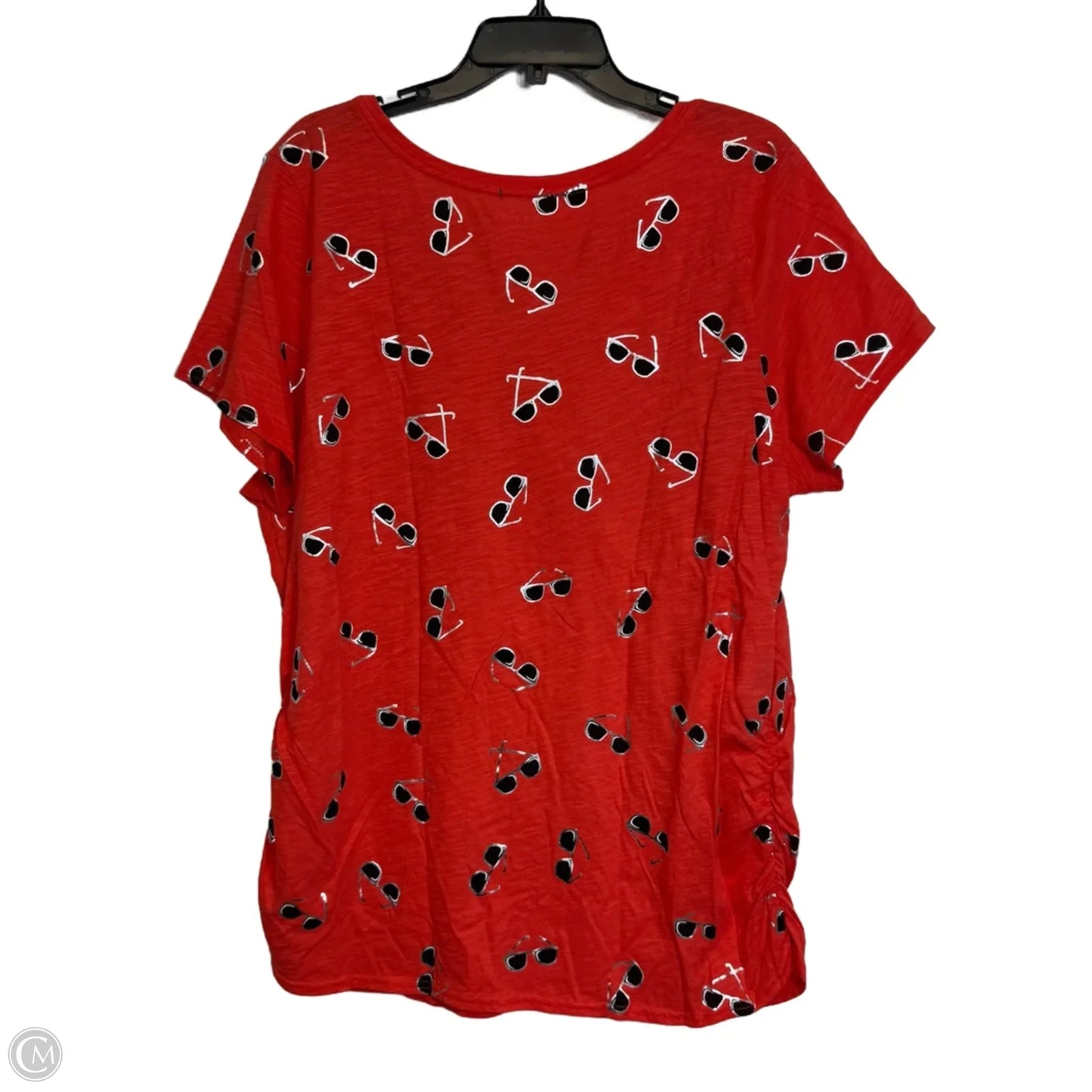 Top Short Sleeve By Lane Bryant In Orange, Size: 2x