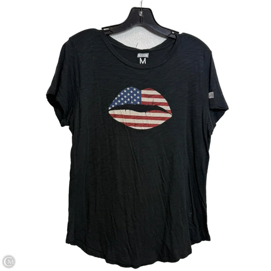 Top Short Sleeve Basic By Cmf In Grey, Size: M