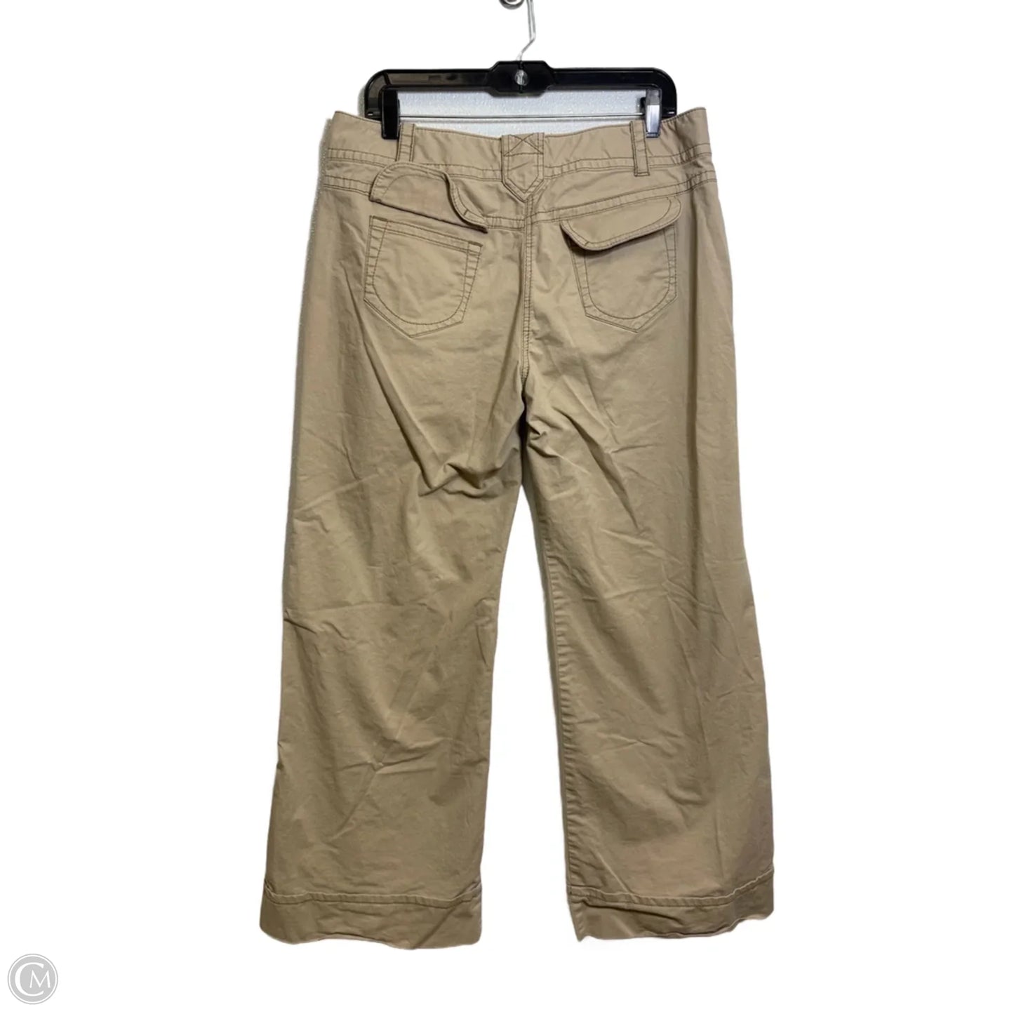 Pants Wide Leg By Loft In Tan, Size: 10