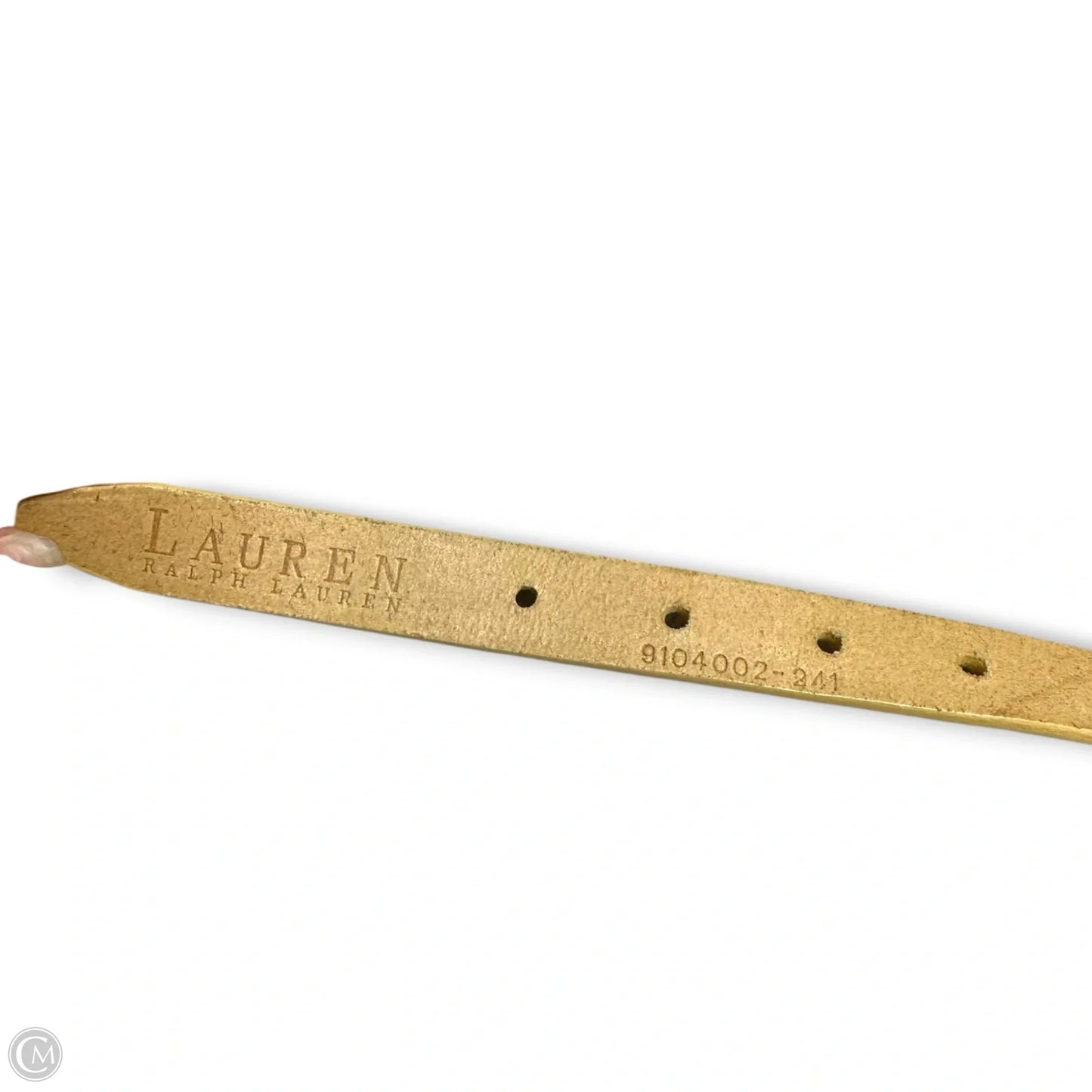 Leather Belt By Lauren By Ralph Lauren