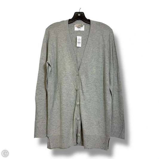 Cardigan By Loft In Grey, Size: L