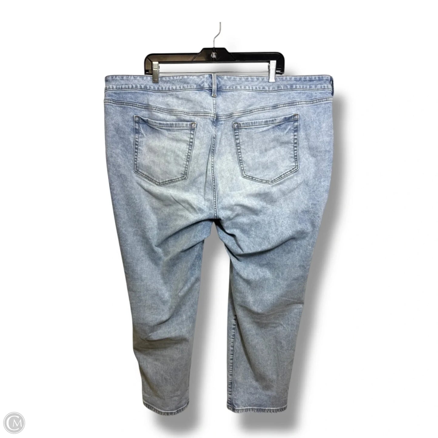 Jeans cropped By Torrid In Blue Denim, Size: 22