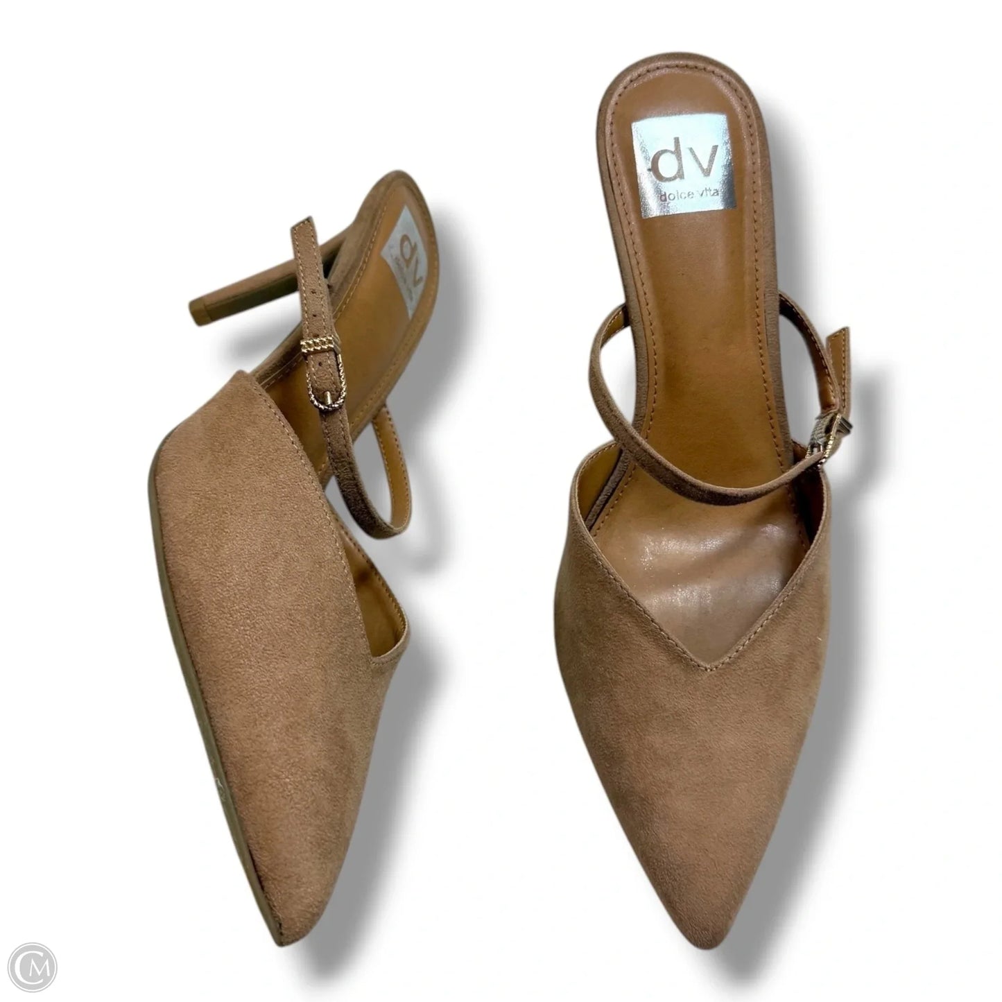 Shoes Heels Stiletto By Dv In Tan, Size: 8.5