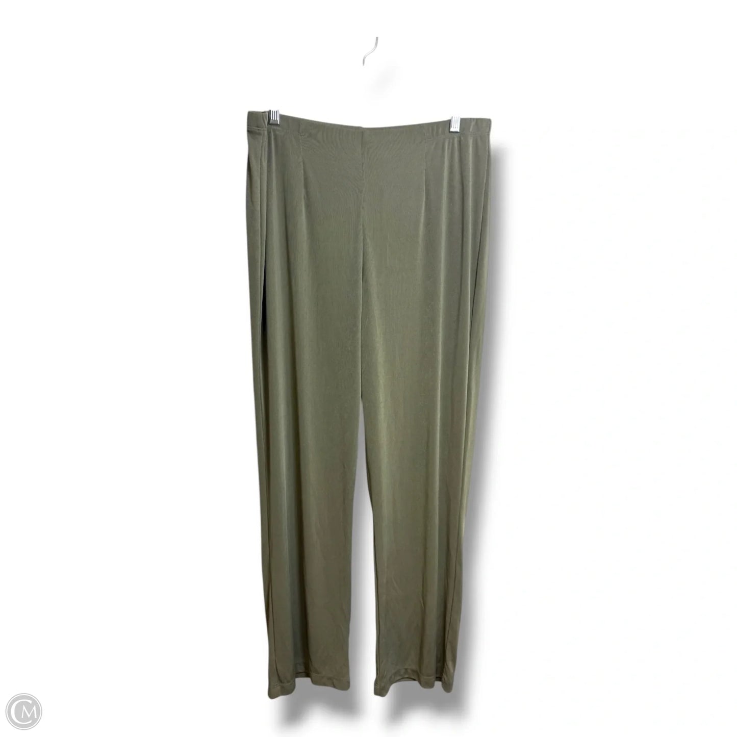Pants Cropped By Easywear By Chicos In Green, Size: Lp