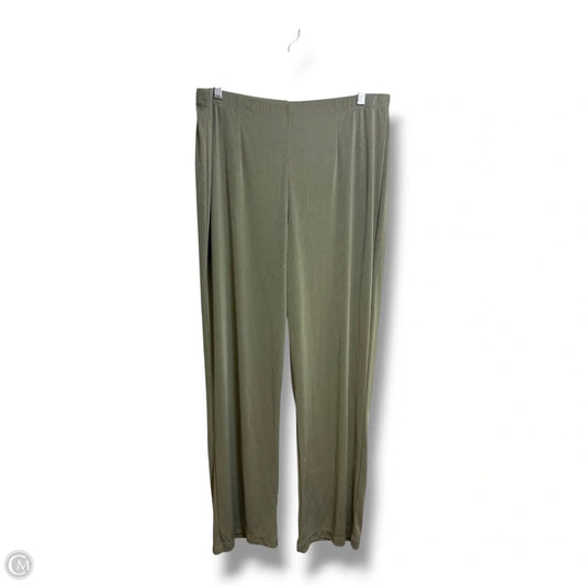 Pants Cropped By Easywear By Chicos In Green, Size: Lp