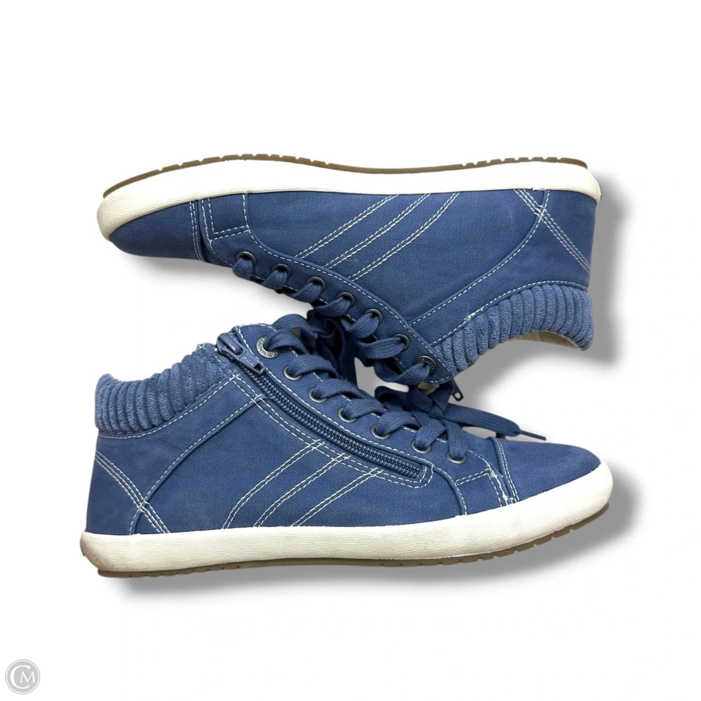 Shoes Sneakers By Taos In Blue, Size: 7