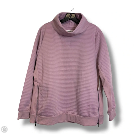 Sweatshirt Collar By The Sweatshirt Project In Purple, Size: L