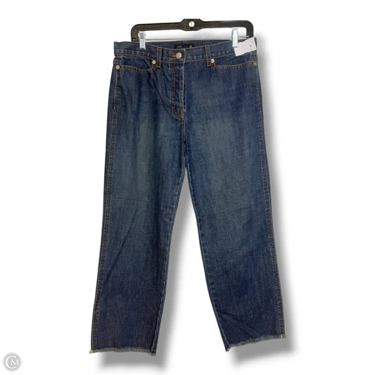 Jeans Boot Cut By J. Crew In Blue Denim, Size: 10