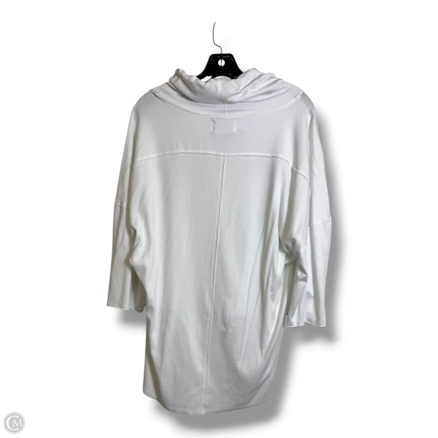 Top 3/4 Sleeve By Cmf In White, Size: L