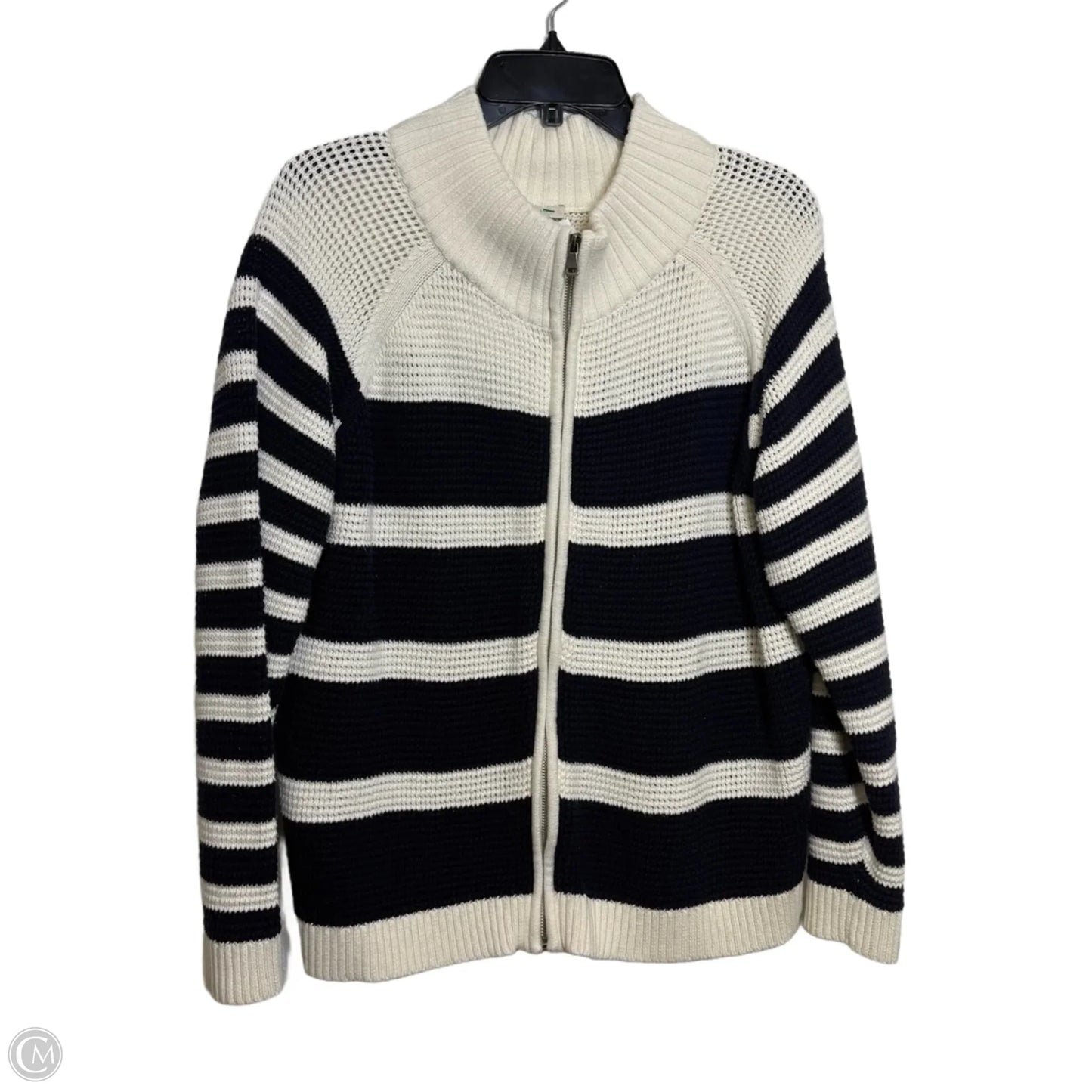 Sweater By Talbots In Striped Pattern, Size: Xlp