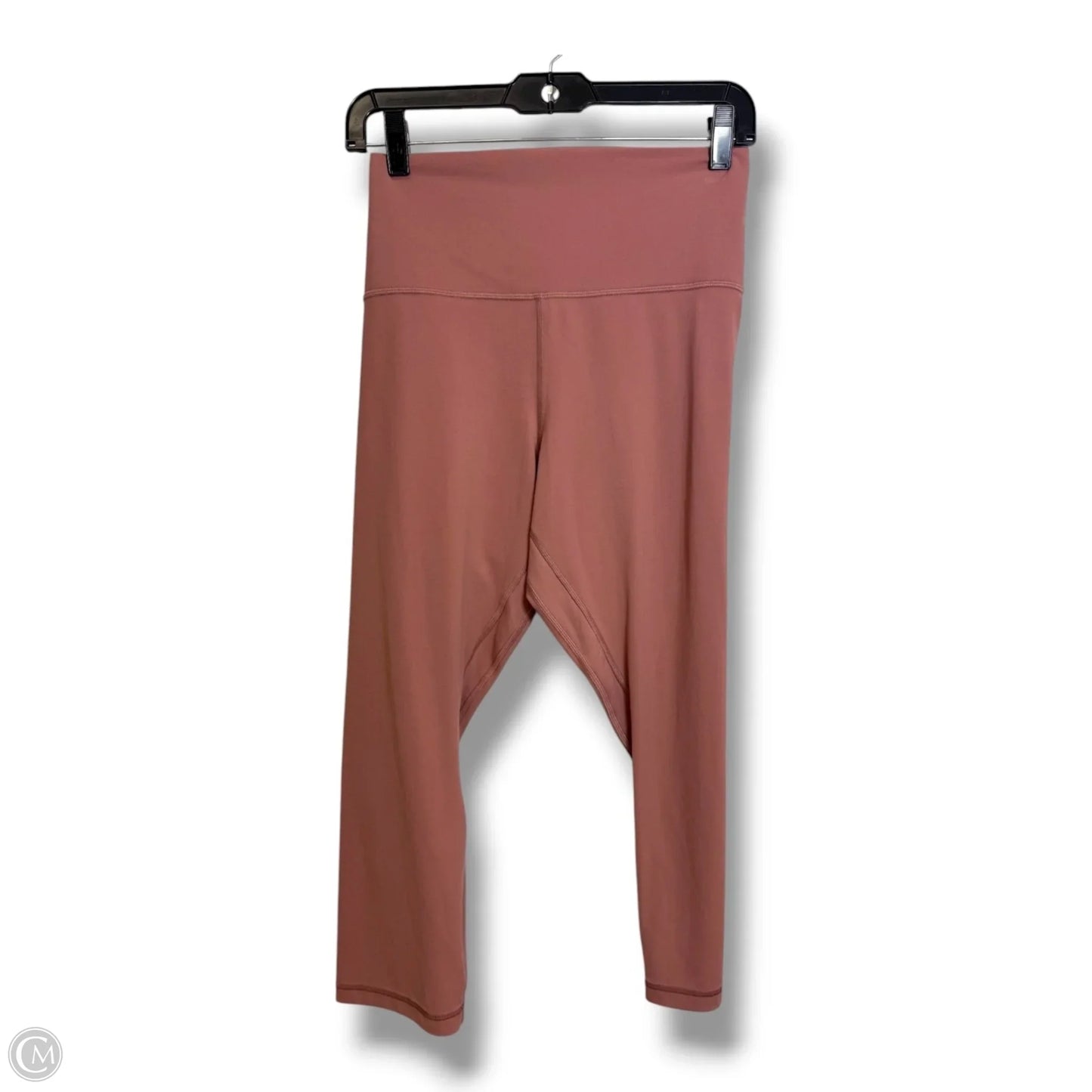Athletic Capris By Lululemon In Mauve, Size: 18