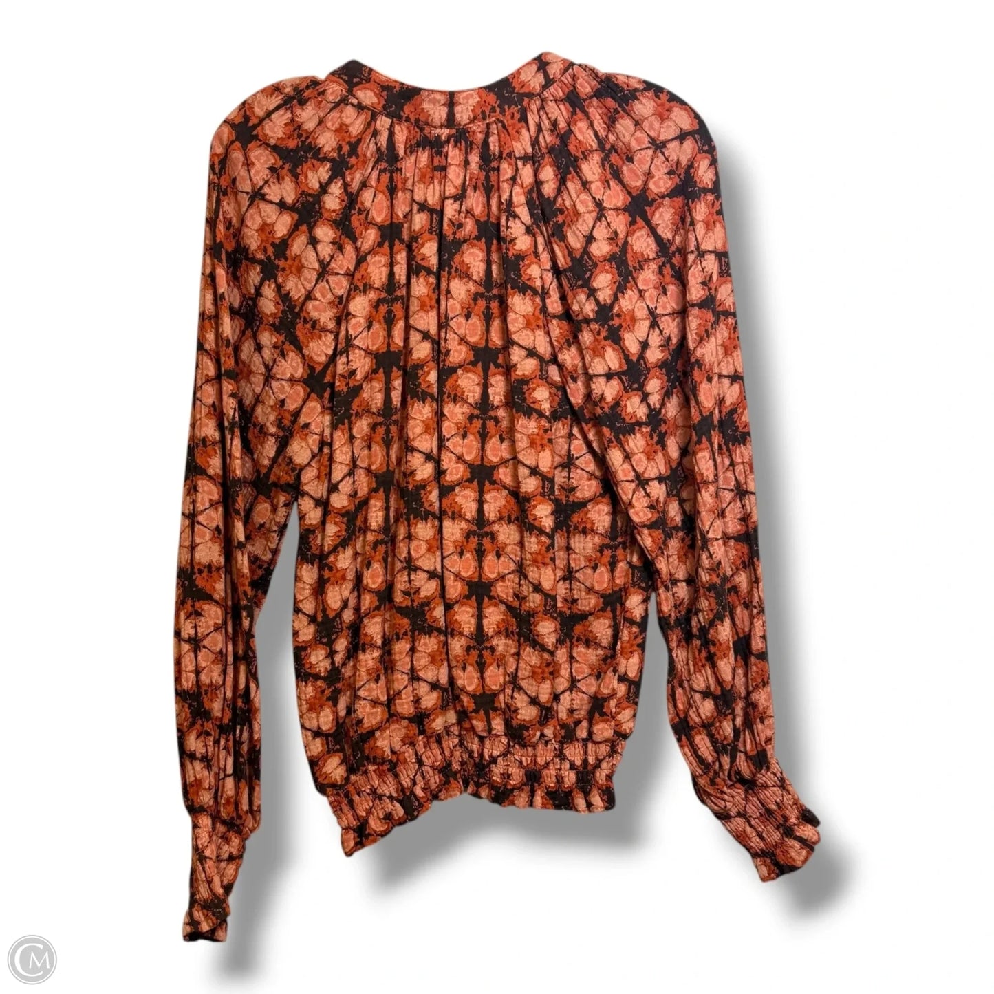 Top Long Sleeve By Porridge In Orange, Size: S