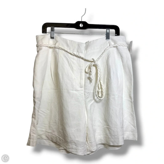 Shorts By Ann Taylor In White, Size: 12