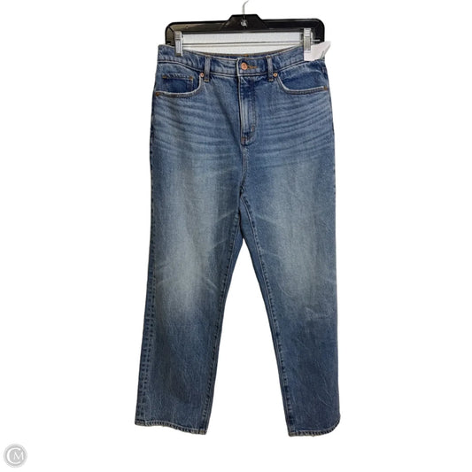 Jeans Wide Leg By Loft In Blue Denim, Size: 4