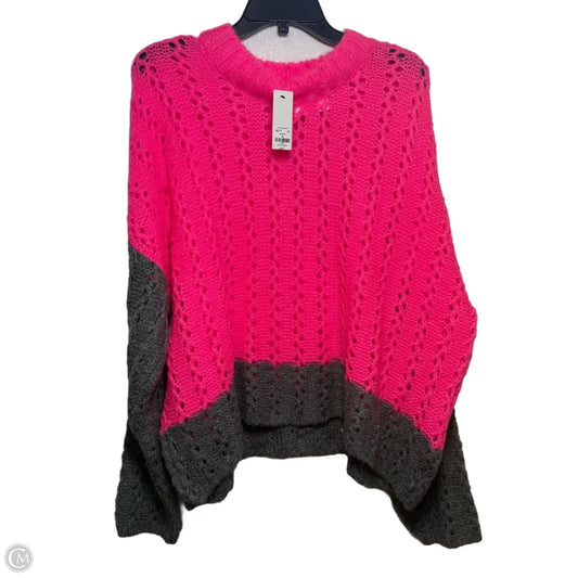 Sweater By Miami In Pink, Size: Xl