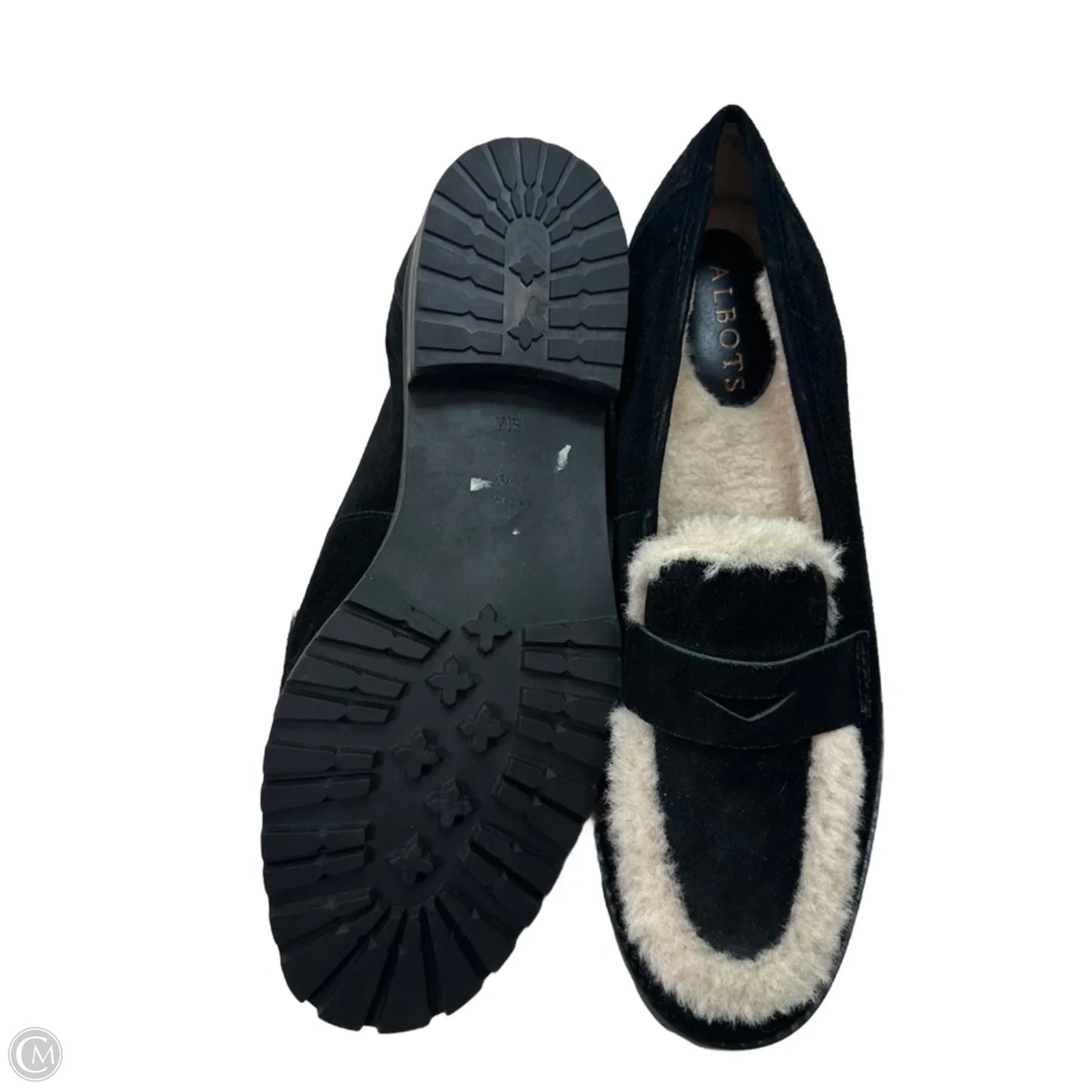 Shoes Flats By Talbots In Black, Size: 8