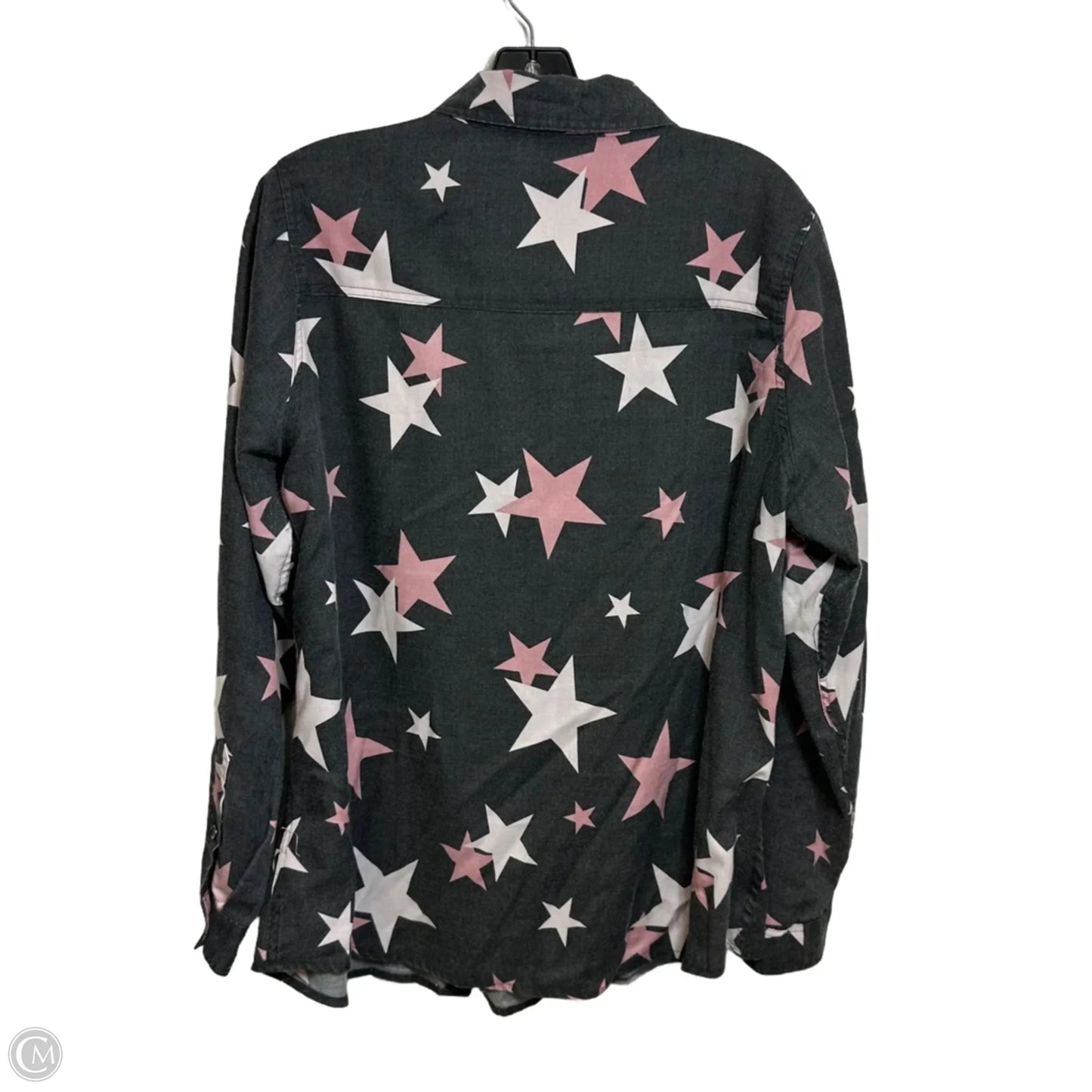 Top Long Sleeve By Torrid In Grey, Size: 1x