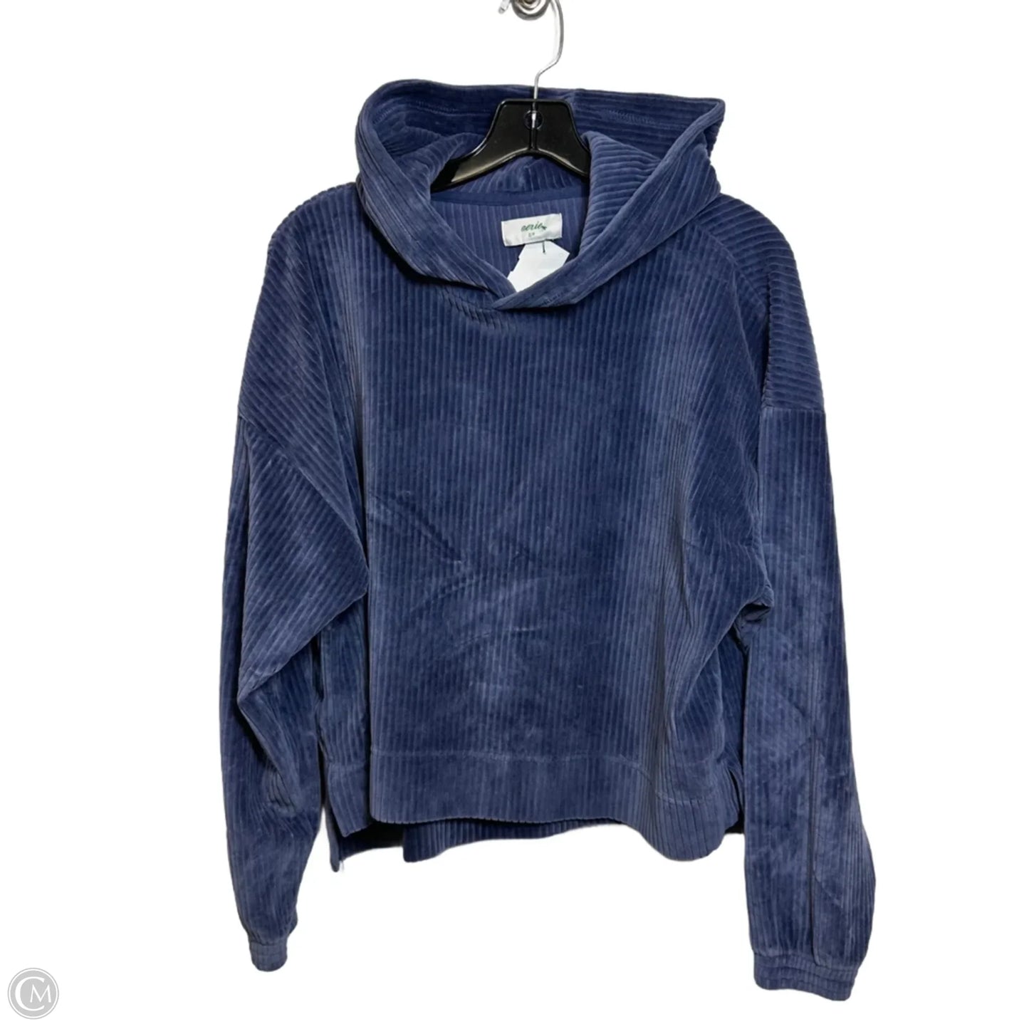 Top Long Sleeve By Aerie In Blue, Size: S