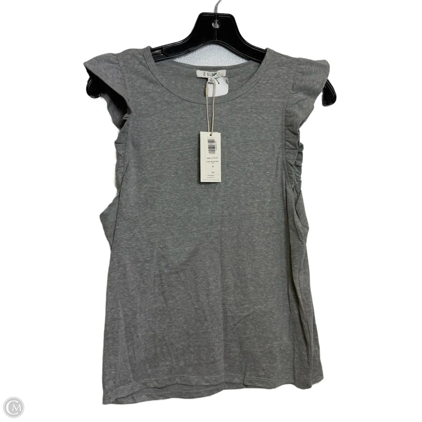 Top Sleeveless By Z Supply In Grey, Size: S