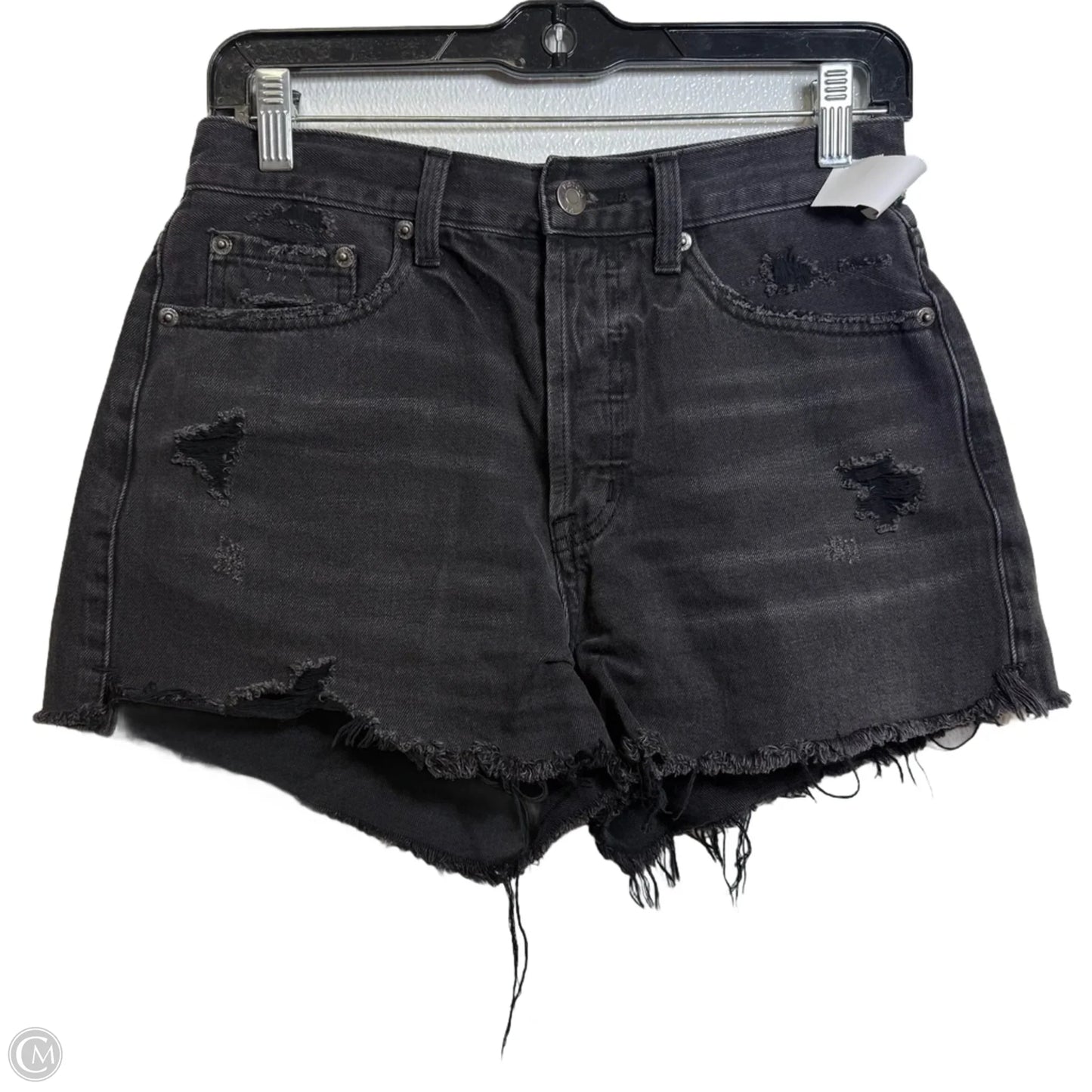 Shorts By Pistola In Black Denim, Size: 2