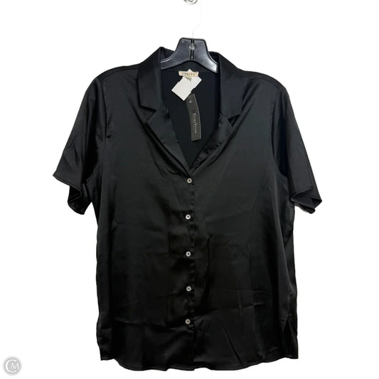 Top Short Sleeve By Jodifl In Black, Size: S