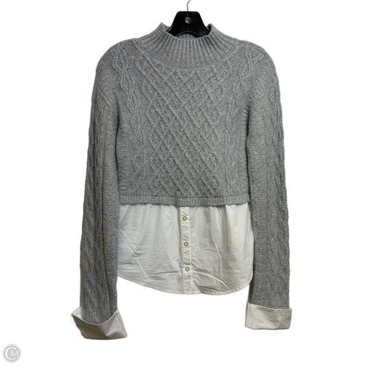 Sweater By Maeve In Grey, Size: Xs
