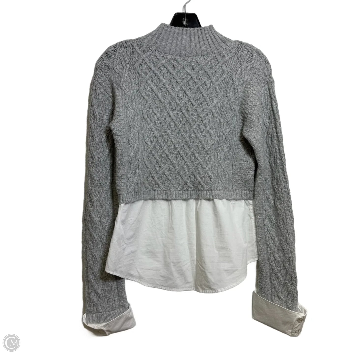 Sweater By Maeve In Grey, Size: Xs