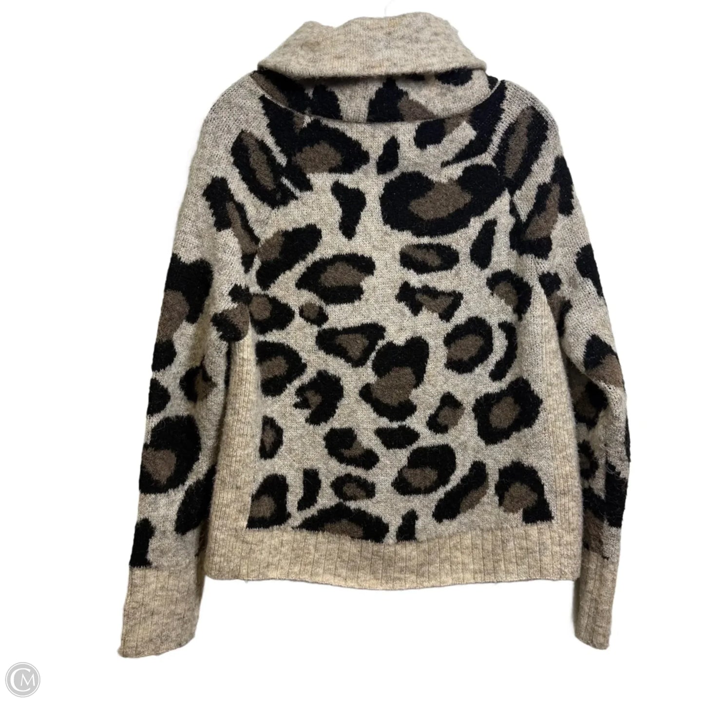 Sweater By Clothes Mentor In Animal Print, Size: S
