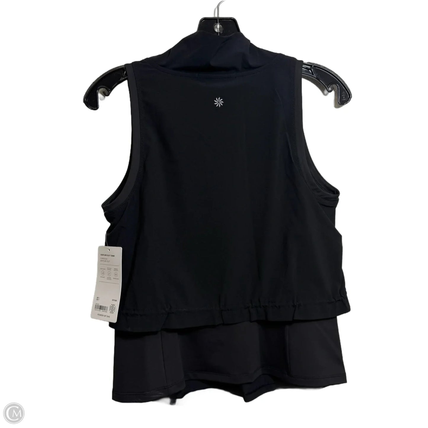 Athletic Tank Top By Athleta In Black, Size: S