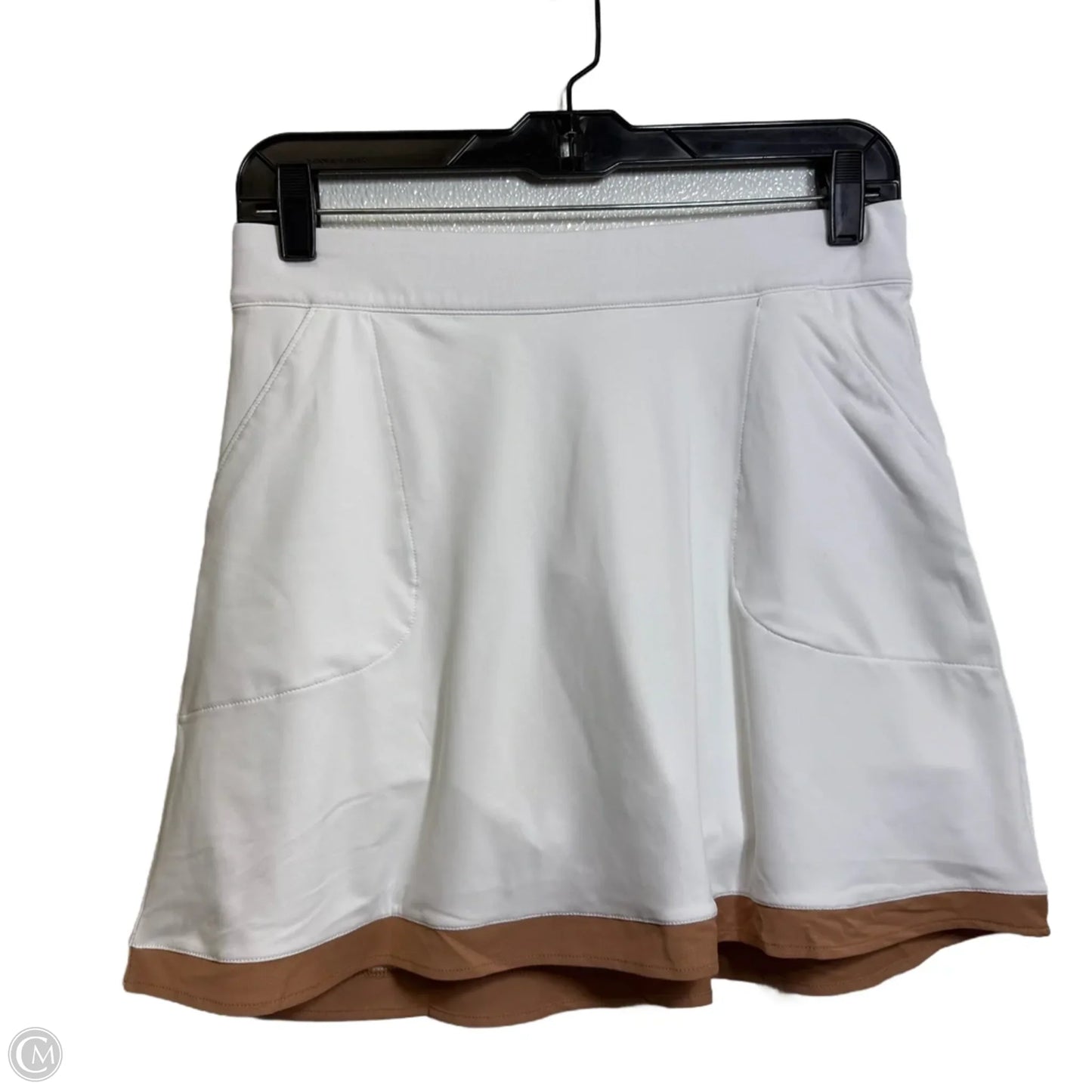 Athletic Skort By Peter Millar In White, Size: S