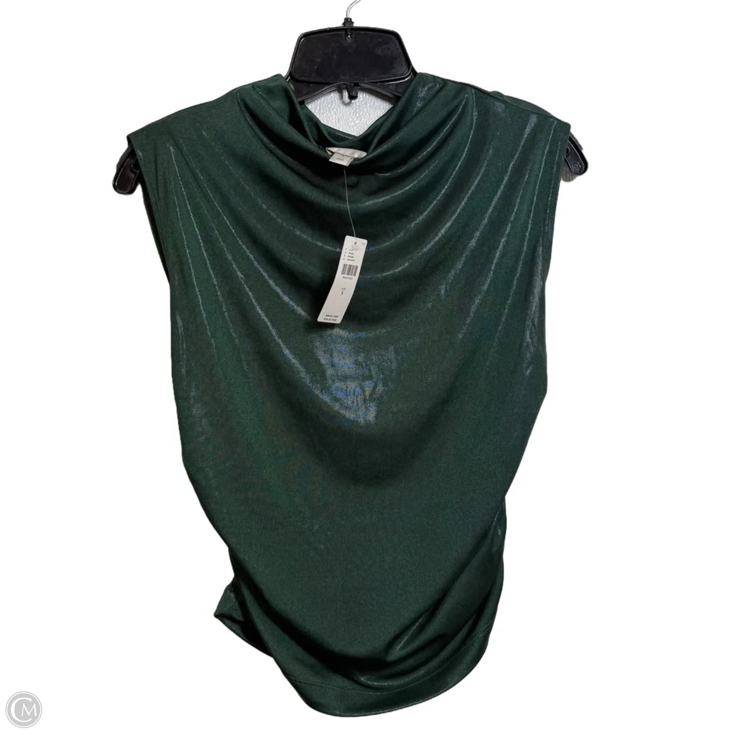 Top Sleeveless By Maeve In Green, Size: S
