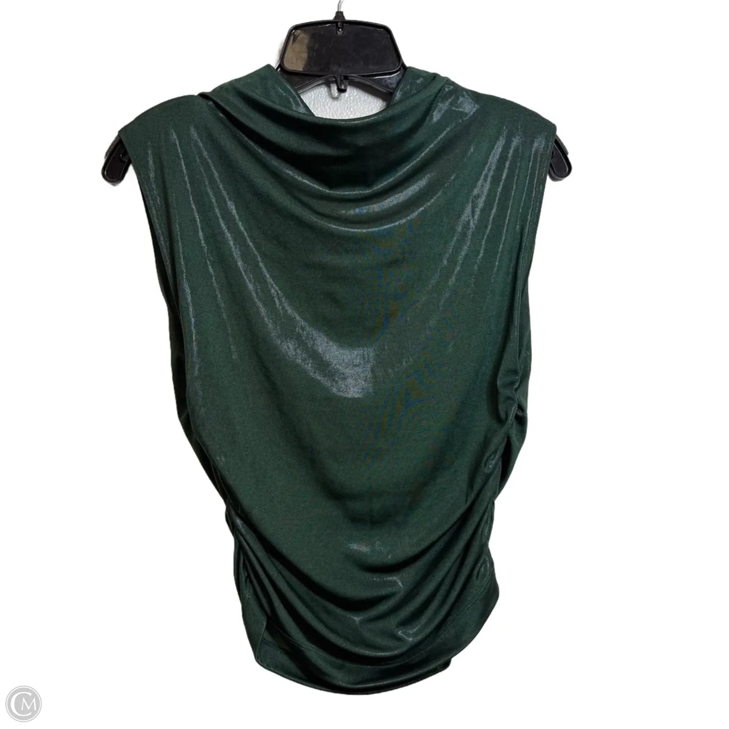 Top Sleeveless By Maeve In Green, Size: S