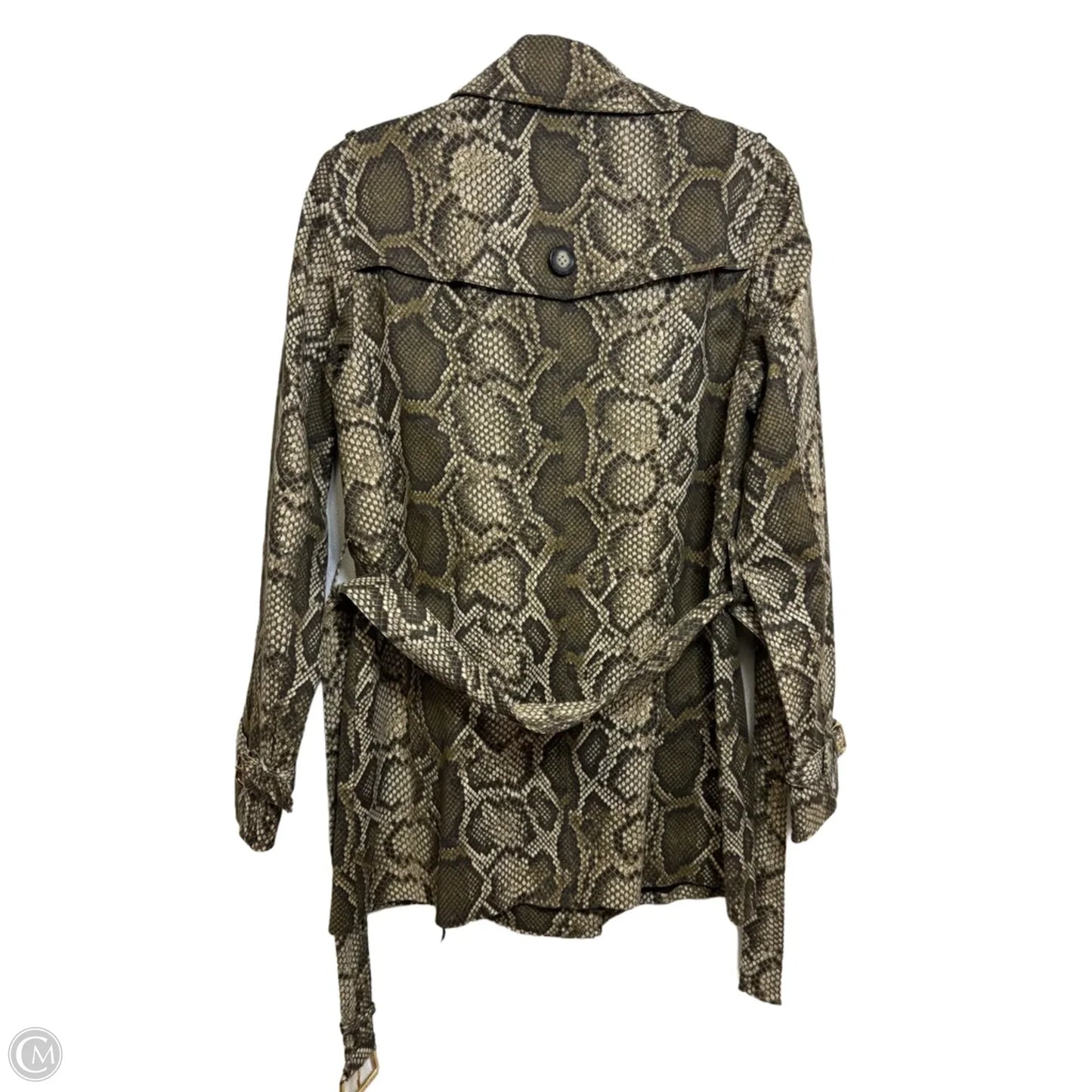 Jacket Other By Michael By Michael Kors In Snakeskin Print, Size: M