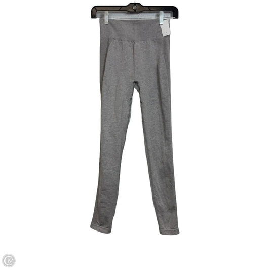 Athletic Leggings By Gym Shark In Grey, Size: M
