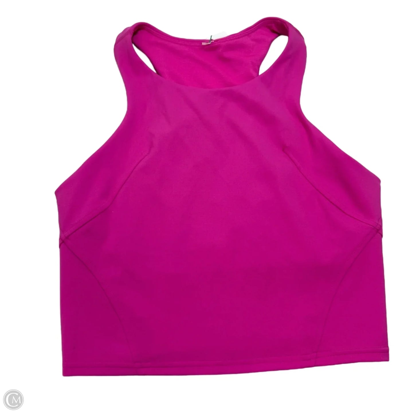 Athletic bra Tank Top By Lululemon In Pink, Size: M