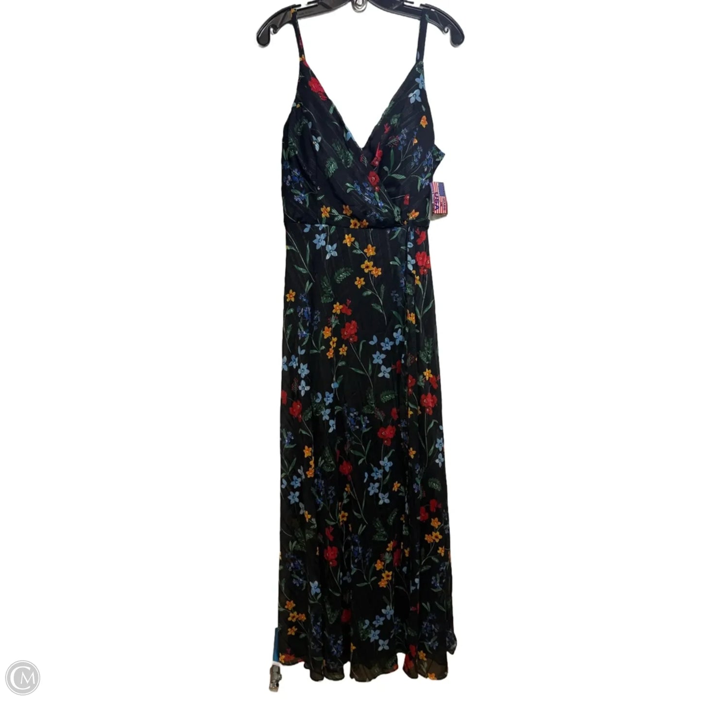 Dress Casual Maxi By Clothes Mentor In Floral Print, Size: 14