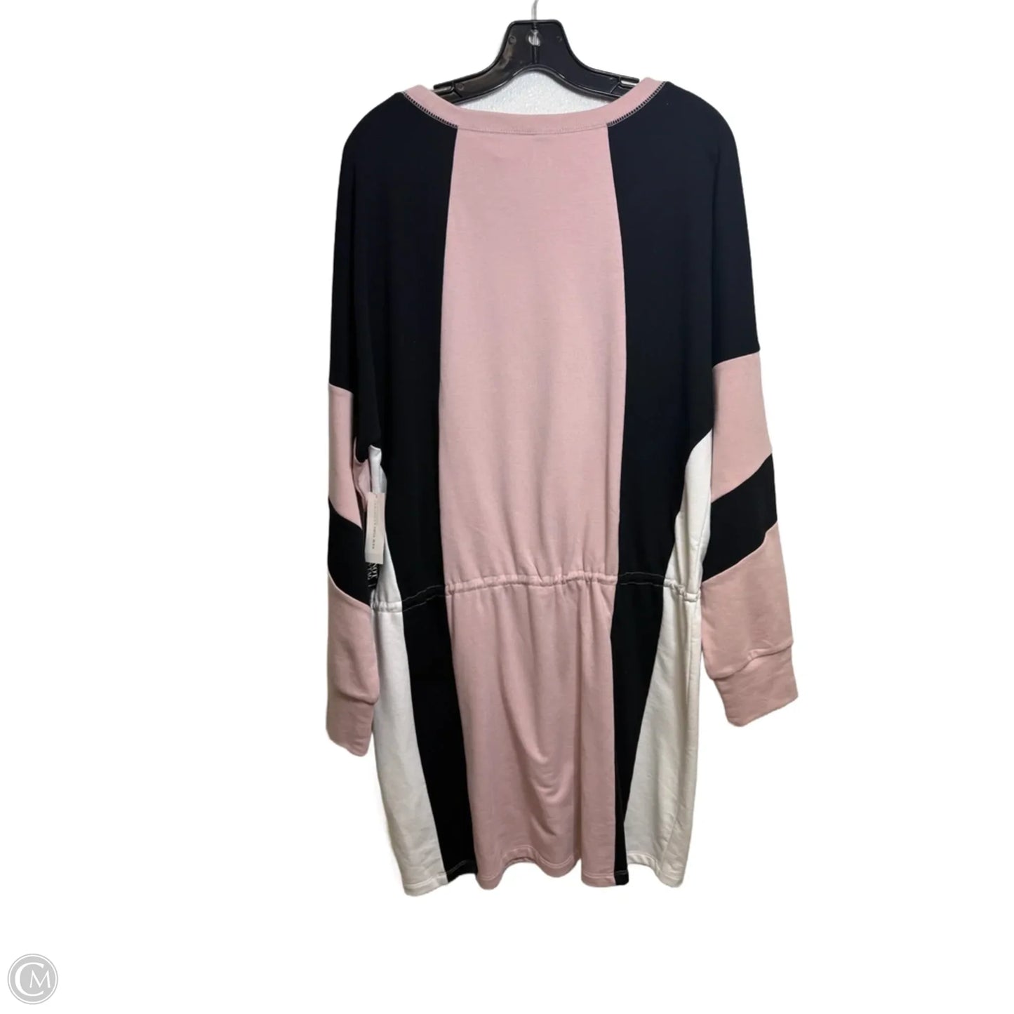 Dress Casual Short By New York And Co In Black & Pink, Size: L